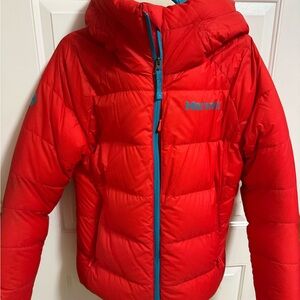 Marmot women’s Vibrant Red Puffer Jacket